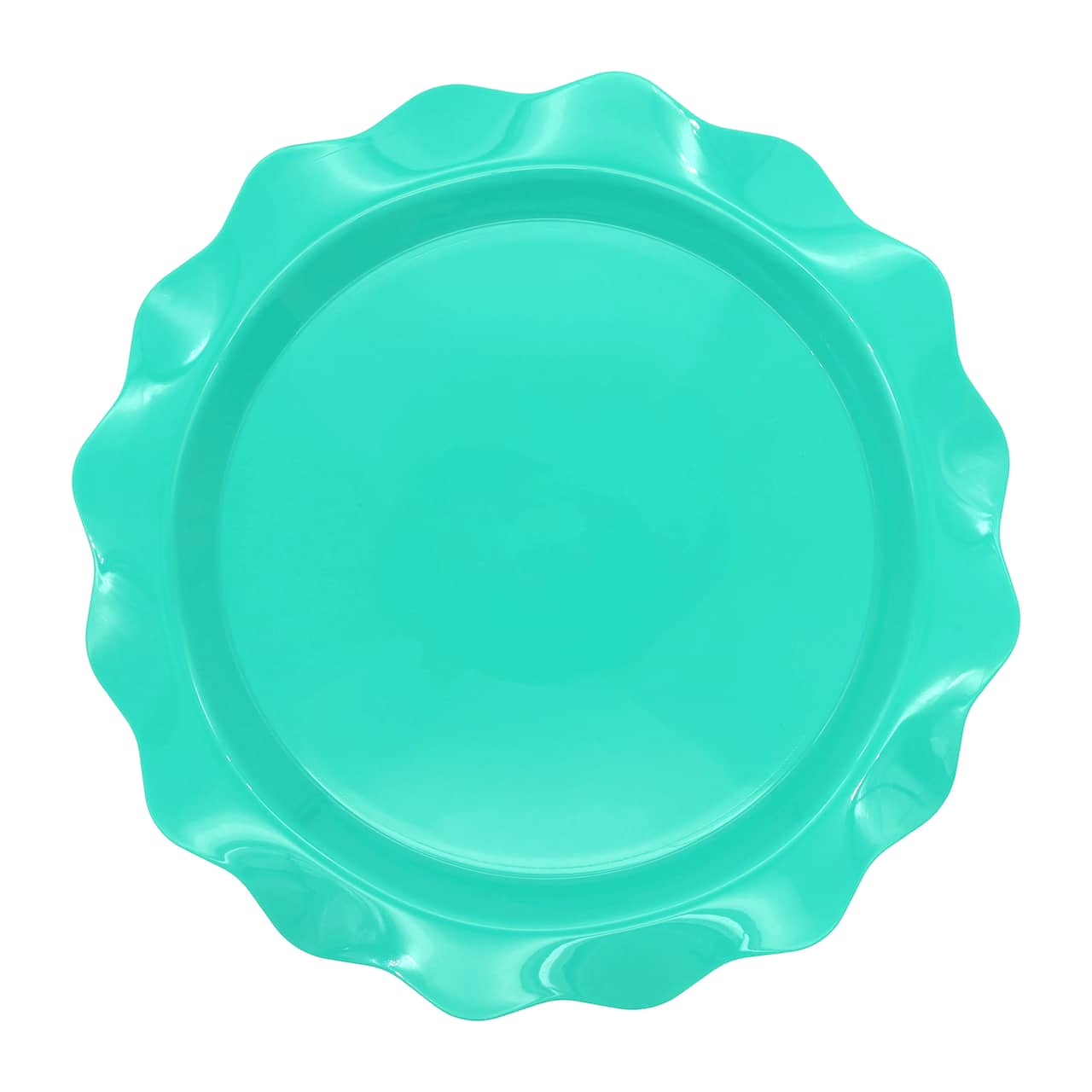 Jonathan Adler x Michaels 13" Teal Charger Plates, 6ct.